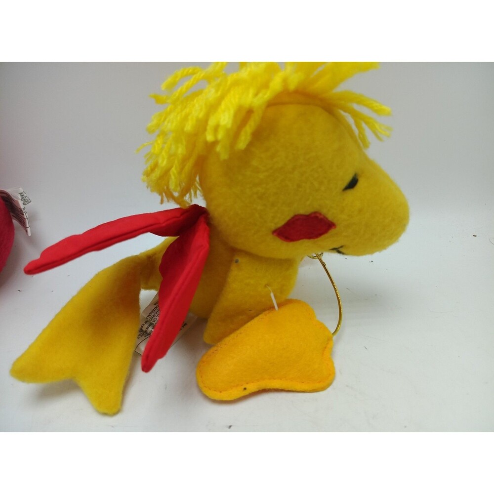 2 Peanuts Valentines Day Snoopy & Woodstock Plush Whitman's - Picture 6 of 10
